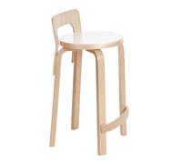 Chaise de bar K65 structure laqué claire clear lacquered solid birch base