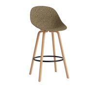 Chaise de bar Mat 75cm WxHxD 51.5x110x55cm