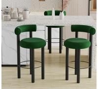 Chaise de bar moderne verte Fauteuil lounge design Une place élégant JVmoebel