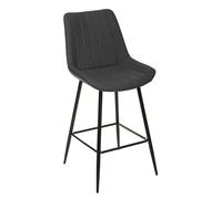 Chaise De Bar Olwen Gris Atmosphera