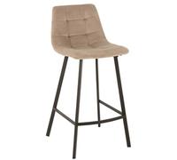 Chaise de Bar Design "Olivier" 95cm Beige