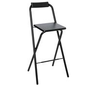 Chaise de bar pliante "" louna"" noir - 5 five simply smart