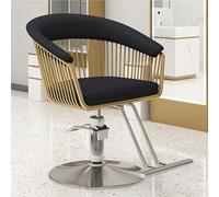 Chaise de barbier hydraulique avec repose-pieds réglable en hauteur pour salon de beauté