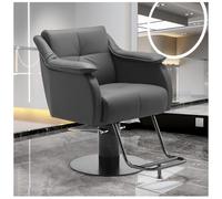 Chaise de barbier hydraulique professionnelle pour salons et spas - Table réglable pour une expérience client ultime