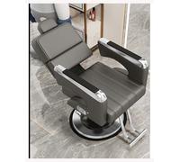 Chaise de barbier hydraulique robuste - Chaise de salon de spa inclinable avec siège extra large pour équipement de salon de beauté et de coiffure