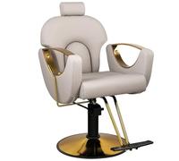 Chaise de barbier inclinable, réglable en hauteur, chaise de coiffure, salon de coiffure, chaise de salon de coiffure, chaise de shampooing professionnelle, confortable pour spa de beauté