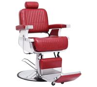 Chaise de Barbier Similicuir Salon de Coiffeur Beauté Cheveux Barbe vidaXL