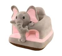 Chaise de bébé asseyez-moi un mignon éléphant gris gris assey moi un siège de sol pour bébé