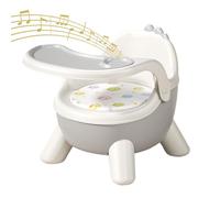 Chaise De Bébé Pour Manger - Chaise De Salle À Manger En Tout-petits De Forme De Dinosaure, Avec Du Son, Design À Double Plateau, Des Fournitures Pour Bébé Multifonctionnelles Pour Se Nourrir De Jeu