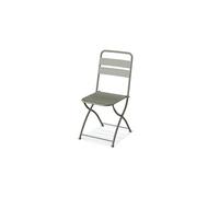 Chaise de Bistrot Pliable en Métal Breeze lot de 2 Veba