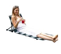 Chaise de bronzage pliante, chaise de plage de bronzage - Chaise longue pliante imperméable | Chaises respirables de pelouse de pique-nique à double usage pour bronzer la chaise portative de dossier