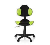 Chaise De Burau Enfant / Chaise Bureau Pour Enfants Kiddy Gti-2 Tissu Noir/Vert Hjh Office Noir