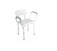 Chaise de bureau - 5-NTM-17203 - Blanc - Accoudoirs extractibles - 1 place