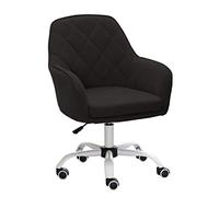 Chaise de Bureau à Domicile Chaise pivotante, Chaise de Bureau d'ordinateur avec Chaise de Bureau pivotante d'armes, pour la Salle d'étude de conférence à Domicile chaises pivotantes pour