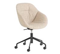 Chaise de bureau AAC 155 Soft structure noire powdercoated aluminium frame