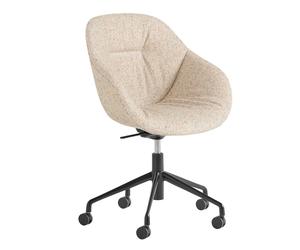 Chaise de bureau AAC 155 Soft structure noire powdercoated aluminium frame