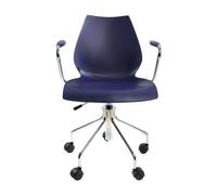 Chaise de bureau avec accoudoirs Maui WxHxD 58 x 85-93 x 52cm