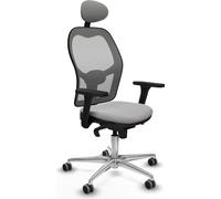 Chaise de bureau avec appui-tête Jorquera Piqueras y Crespo 3D086G1 Gris clair