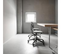 Chaise de bureau avec roulettes S2 safety double castors for carpeted floors