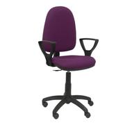 PIQUERAS Y CRESPO Modèle 04CP - Chaise de bureau ergonomique avec mécanisme de contact permanent et réglable en hauteur Violet