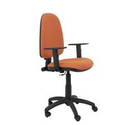 Chaise de bureau AYNA - accoudoirs réglables - Marron