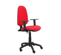 Chaise de bureau AYNA - accoudoirs réglables - Rouge