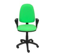 Chaise de bureau AYNA - accoudoirs fixes - Vert pomme