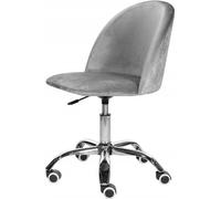 Chaise de bureau Chaise de bureau Fauteuil de maquillage 84x50x50 Rembourré Velours