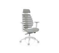 Chaise de bureau / chaise pivotante ERGO LINE W tissu moondust