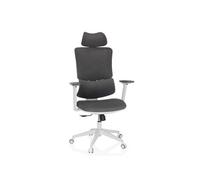 Chaise de bureau / chaise pivotante ERGOMY WF tissu gris