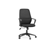 Chaise de bureau / chaise pivotante EXPLORER Tissu maillé / Assise Tissu noir