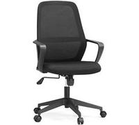 Chaise de bureau / chaise pivotante EXPLORER Tissu maillé / Assise Tissu noir mybuero Noir