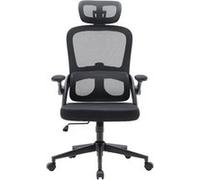 Chaise de bureau / chaise pivotante MC102C-M101 tissu / maille noir Sihoo Noir G