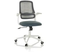 Chaise de bureau / chaise pivotante MIKO W ECO maille / tissu gris hjh OFFICE Gris G