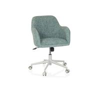 hjh Living – Chaise de bureau SOLAO Home – Rembourrée, réglable en hauteur, bascule – Menthe