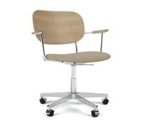 Chaise de bureau Co Task avec accourdoirs siège rembourré WxHxD 65.5x79.5x65.5cm