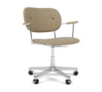 Chaise de bureau Co Task avec accourdoirs tissu WxHxD 65.5x79.5x65.5cm