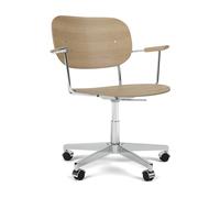 Chaise de bureau Co Task avec accourdoirs WxHxD 65.5x79.5x65.5cm