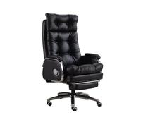 Chaise de bureau confortable et luxueuse, chaise de bureau inclinable, rehausseur pivotant, chaise de bureau pour ordinateur (Bruin)
