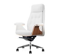 Chaise de Bureau de Bureau Chaise de Bureau Vache Chaise de Jeu Chaise d'ordinateur Ergonomique Chaise de tâche pivotante réglable avec Support Lombaire et Armes adapté aux Personnes Lourdes