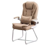 Chaise de Bureau de Direction, Chaise de Jeu Moderne avec accoudoirs, Chaise d'ordinateur en Cuir synthétique pour Bureau, Chaise de conférence Robuste pour Salle d'attente ou Salle à Manger