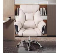 Chaise de bureau de direction confortable, chaise Big Boss avec dossier haut, chaise de travail gonomique, chaise rembourrée en cuir, pivotante, fauteuil réglable en hauteur, rembourrage de sièg