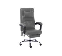 Chaise de bureau de massage Anthracite Similicuir20298