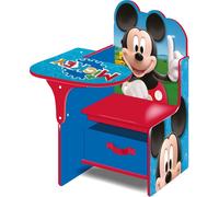 Chaise de bureau Disney Mickey avec espace de rangement Rouge Rouge One Size