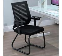 Chaise de Bureau d'ordinateur de Jeu de Jeu - Ergonomie à l'ergonomie Confortable Chaise Large Maison sans Roues, Support des Bras, Coussin de Dossier de Latex amélioré pour étudier, Travail