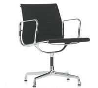 Chaise de bureau EA 108 Aluminium Chair étoffe chromed base