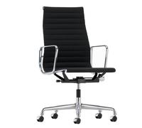 Chaise de bureau EA 119 étoffe structure chromé base chromed/with soft wheels
