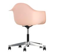 Chaise de bureau Eames Plastic Armchair PACC RE frame polished die-cast aluminum