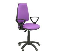 Chaise de bureau ELCHE - accoudoirs fixes - Lilas