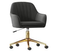 Chaise de bureau élégante à base dorée avec accoudoirs, chaise de travail ergonomique pour ordinateur, chaise de jeu pivotante et roulante pour bureau et chambre à coucher pour filles Octopus feet